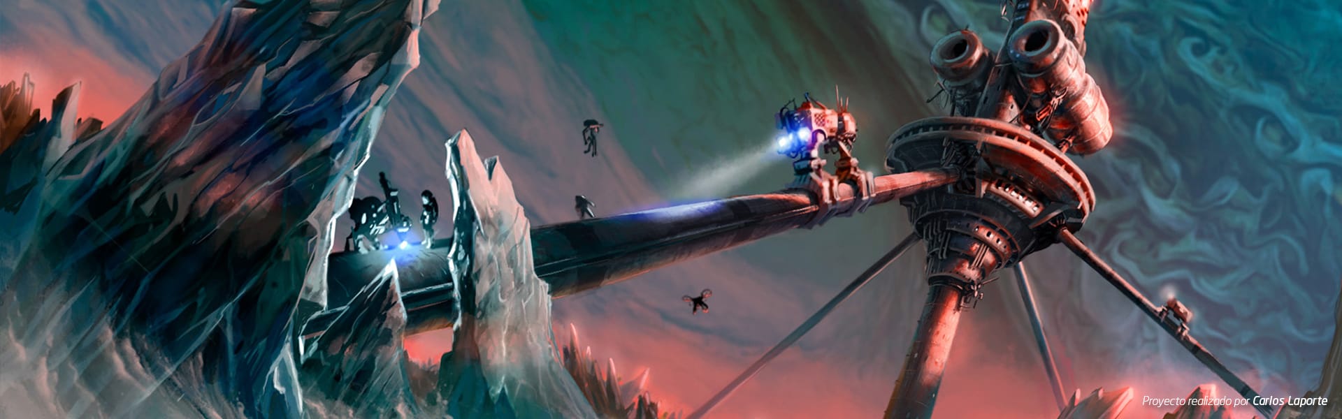 Máster concept art videojuegos y cine: escenarios 2d