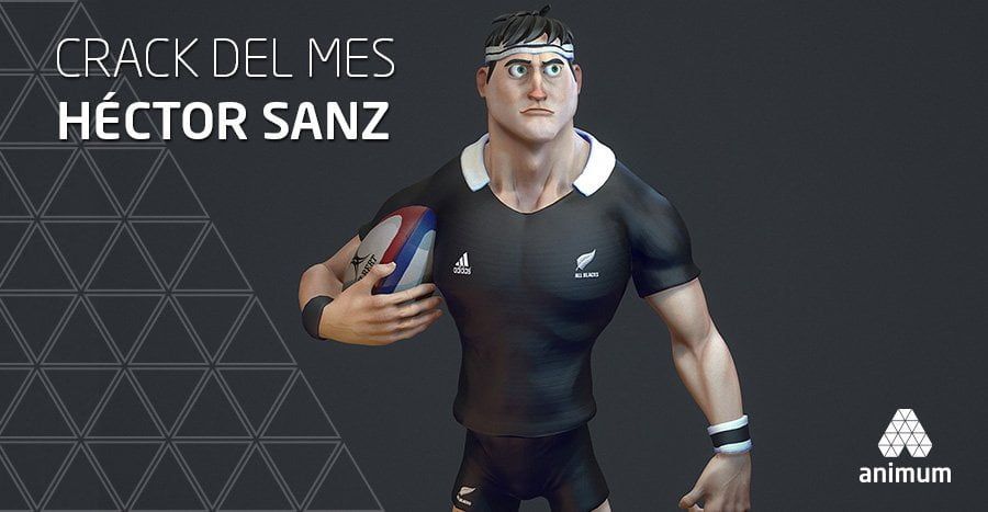 personaje 3D cartoon