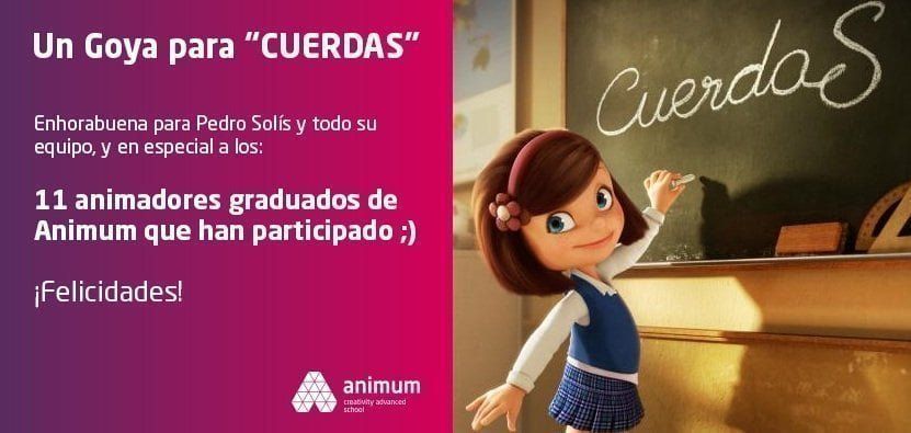 cuerdas gana el goya