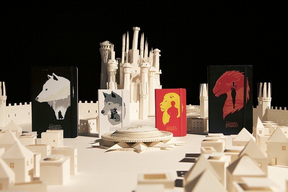 moleskine y juego de tronos