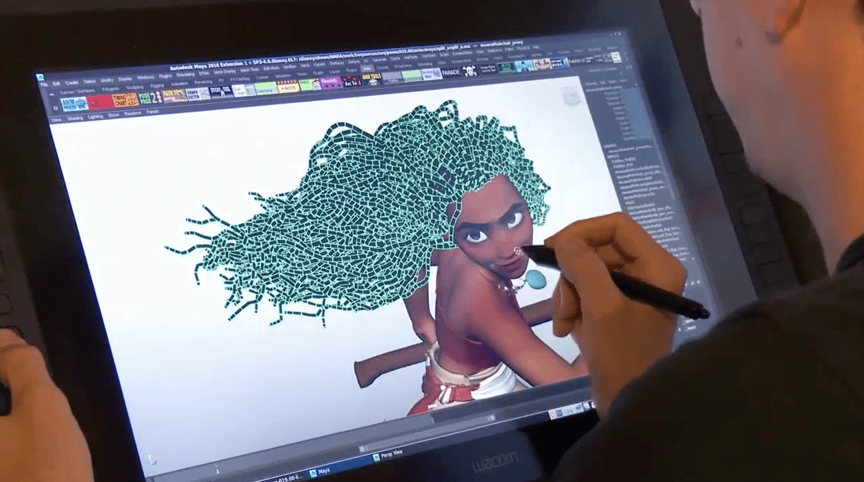 making of moana