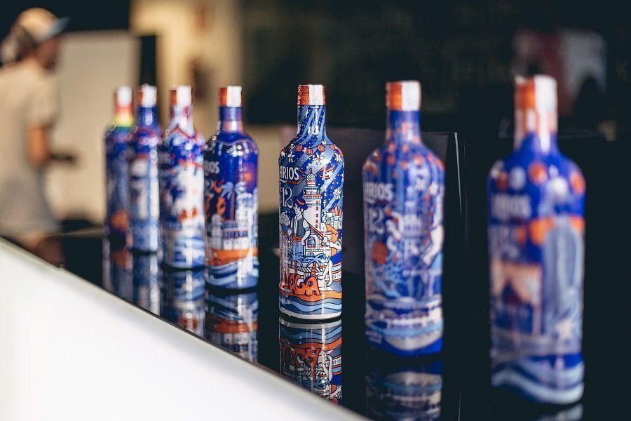 proceso creativo de la botella larios