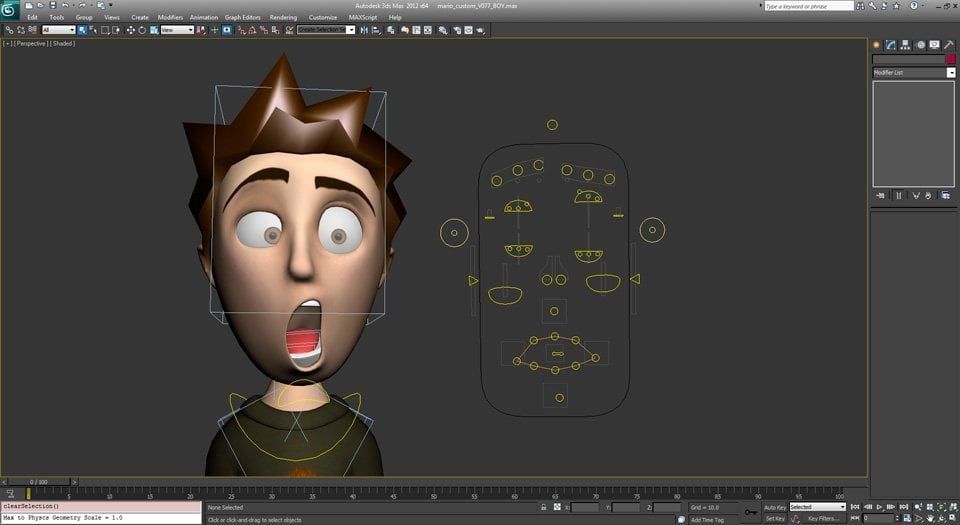 scripting facial
