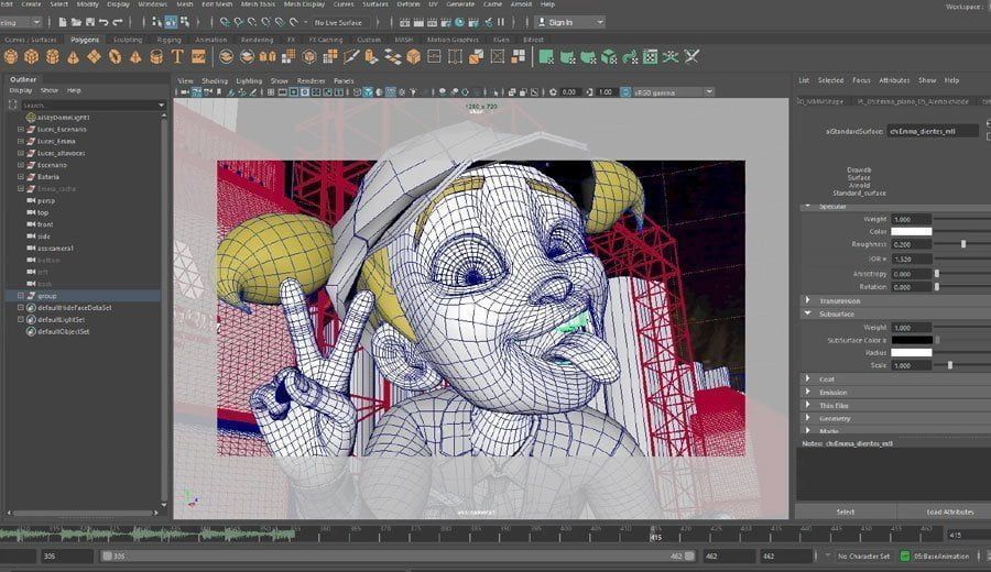 Angus Young 3D Animation