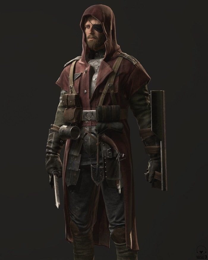 modelado personaje videojuegos