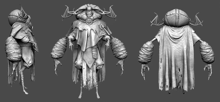 cómo crear ropa en Zbrush