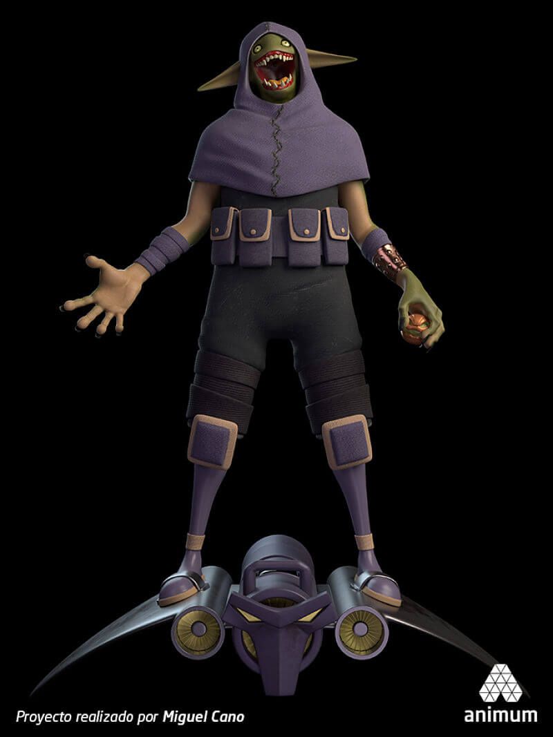 pasos creación personajes modelado animum 3d