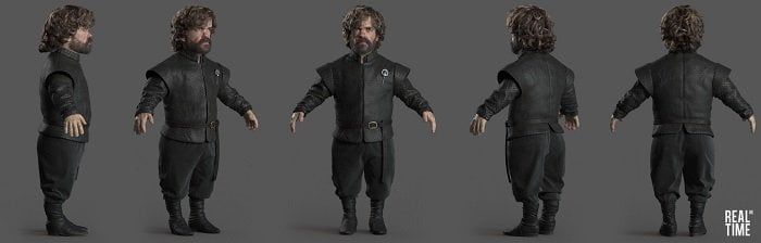 modelado de tyrion