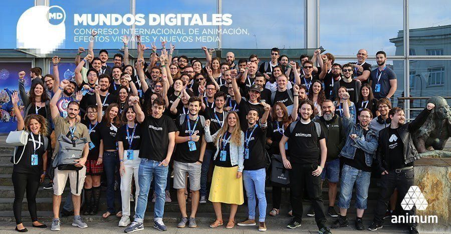 alumnos en Mundos Digitales 2019