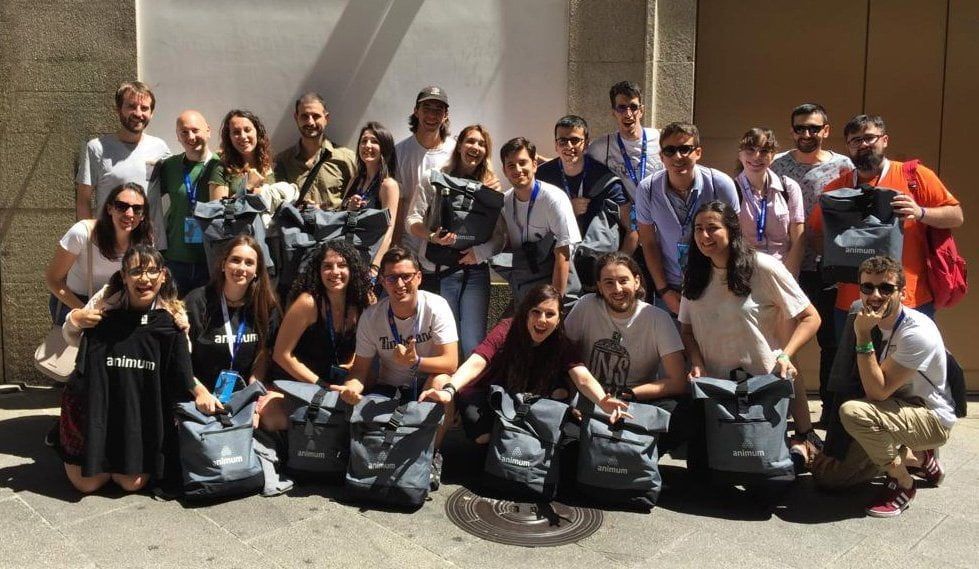 alumnos en Mundos Digitales 2019