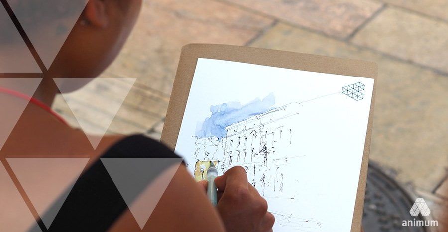 reto urban sketching beca