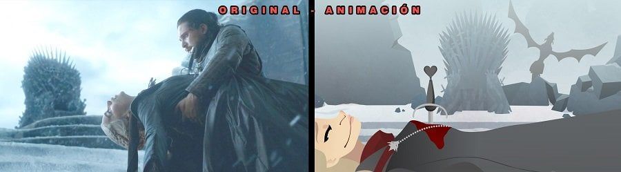 Daenerys en animación 2D