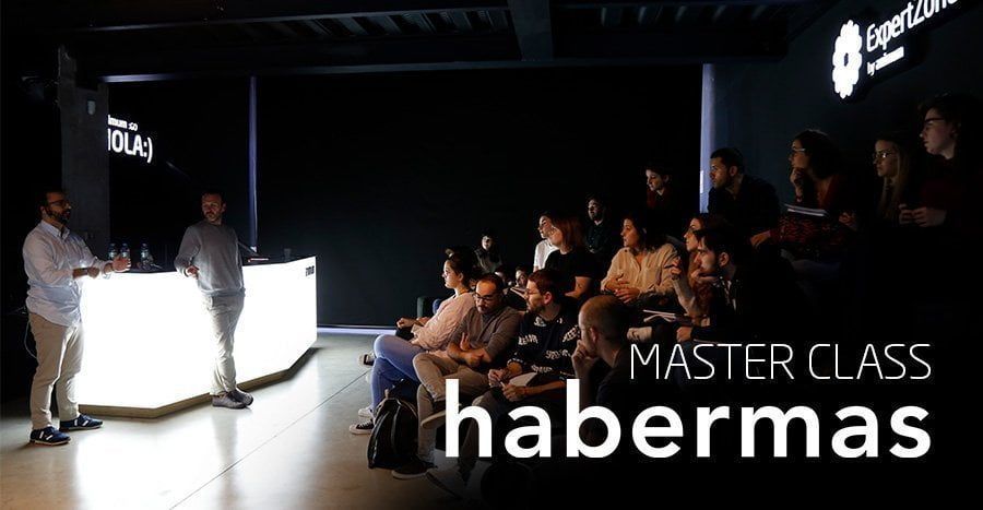 Masterclass con Habermas estudio de Diseño