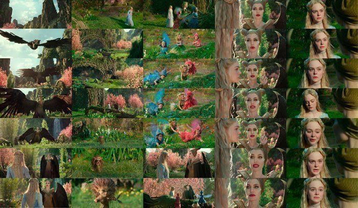 frames de malefica disney