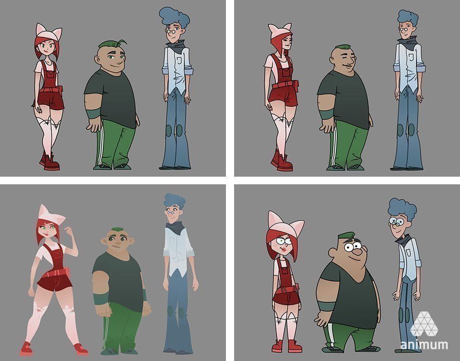 estudiar animación 2D personajes