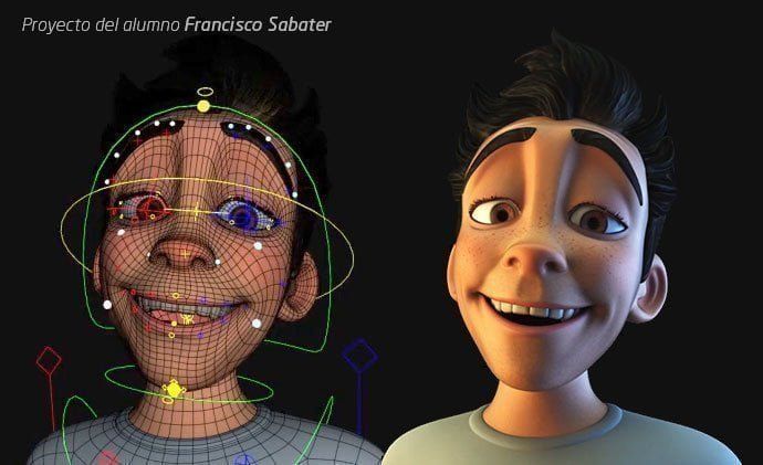 rigging maya cara mario