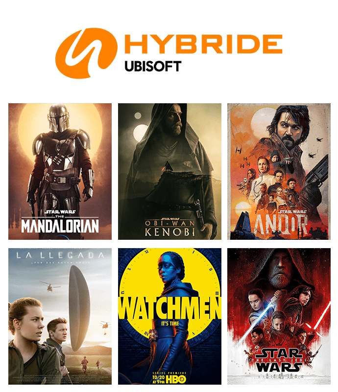 animando el universo star wars hybride