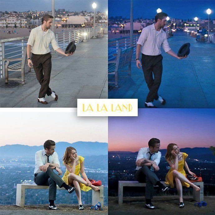 correcion de color en la la land