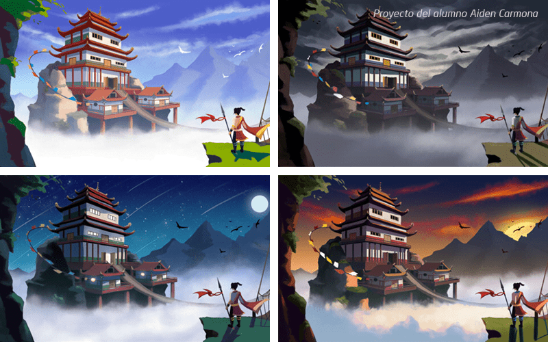 concept art de personajes
