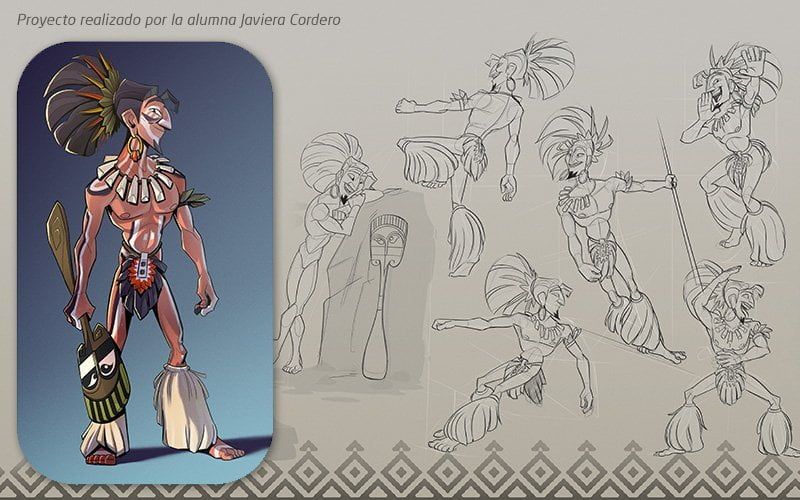 concept art personajes animum