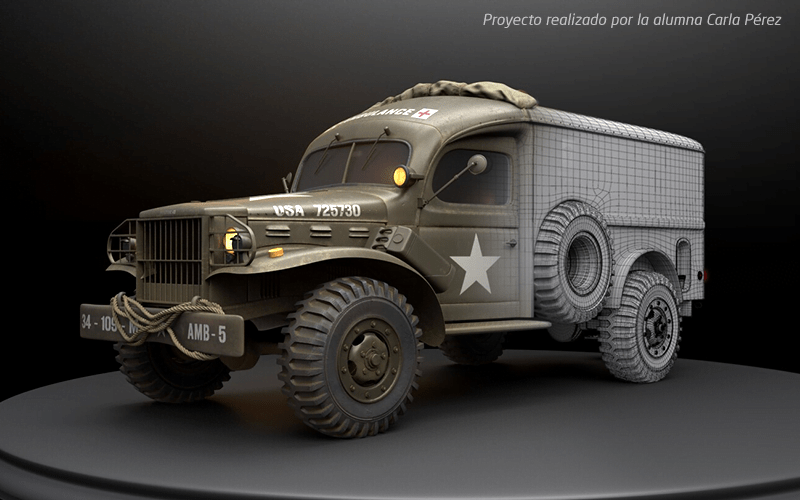 modelado de vehiculos con autodesk maya