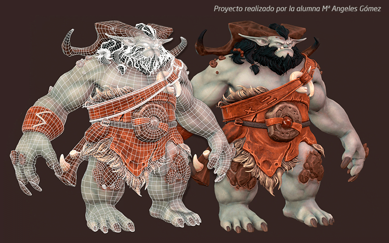 master modelado 3d mallas mapeado y texturas