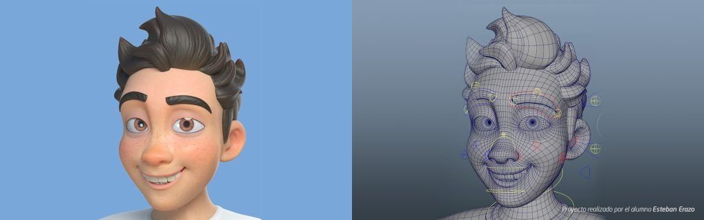 MÁSTER SUPERIOR MODELADO Y RIGGING DE PERSONAJES 3D