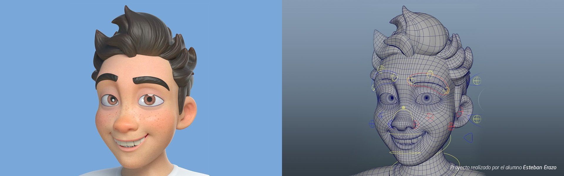 MÁSTER SUPERIOR MODELADO Y RIGGING DE PERSONAJES 3D