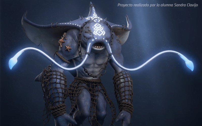 modelado de personajes 3d criaturas