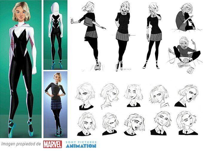 ilustrador profesional gwen