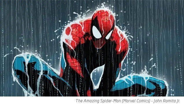 ilustrador profesional spiderman