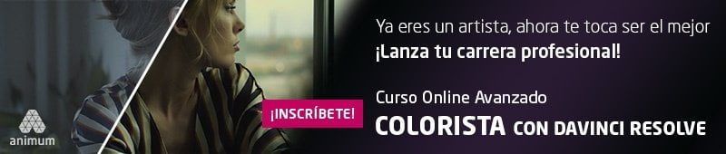 Curso Colorista con Davinci Resolve para Cine y Publicidad