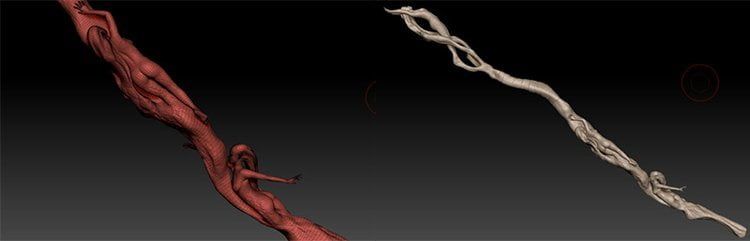 modelado de personajes con zbrush