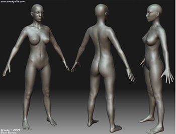 modelado de personajes con zbrush