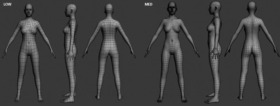 modelado de personajes con zbrush
