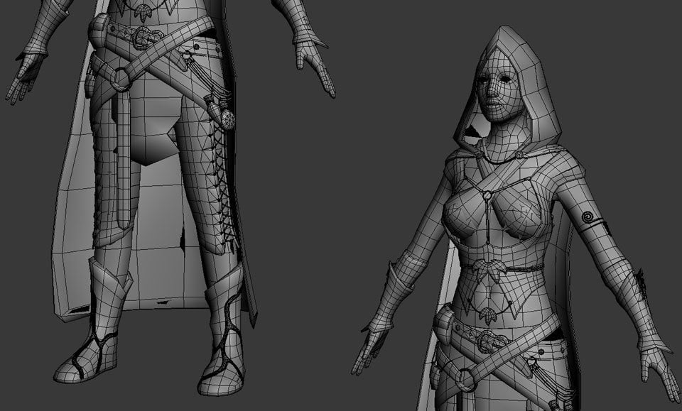 modelado de personajes con zbrush