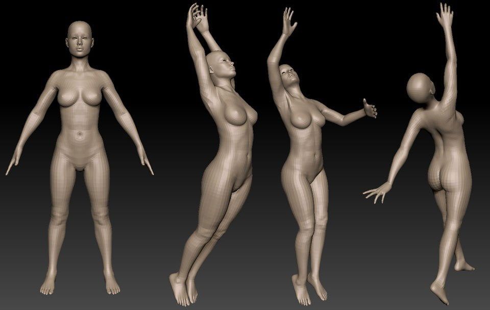 modelado de personajes con zbrush