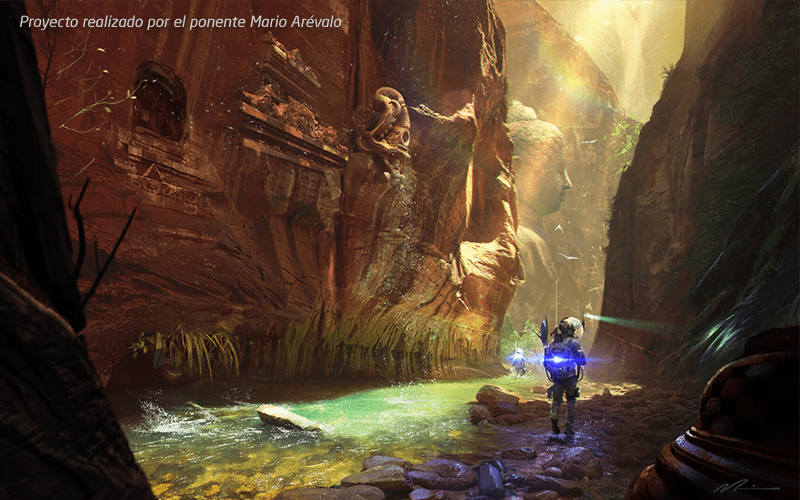 concept art de escenarios