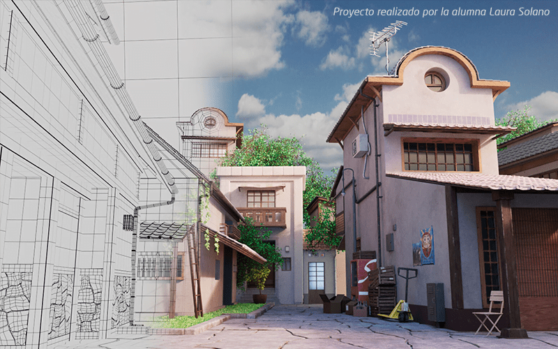 modelado de escenarios 3D