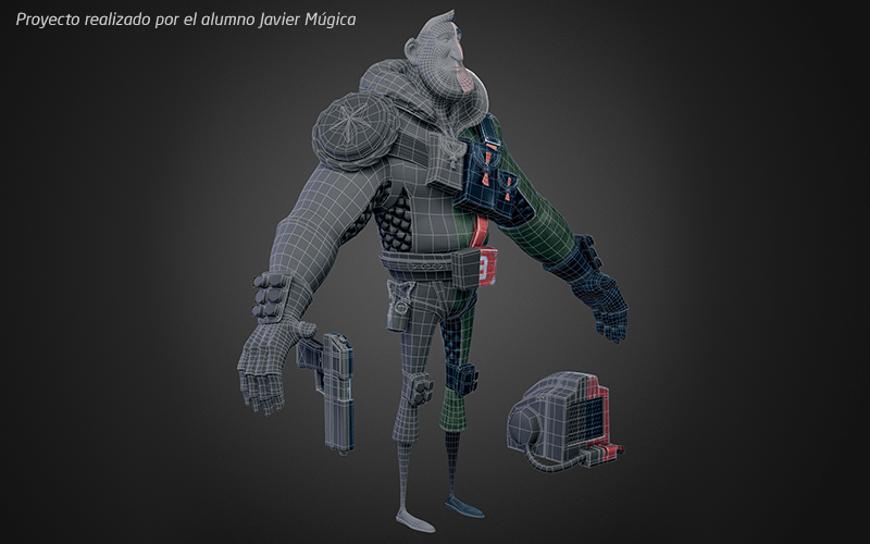 mallas mapeado modelado 3d