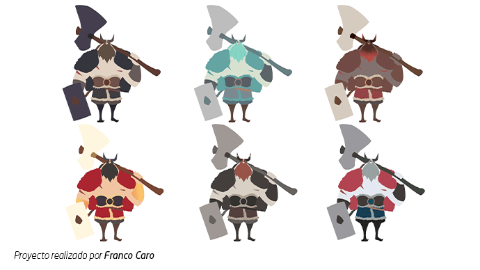concept art de personajes