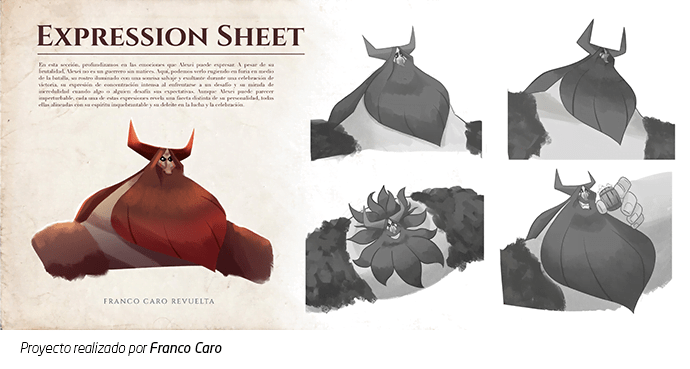 concept art de personajes