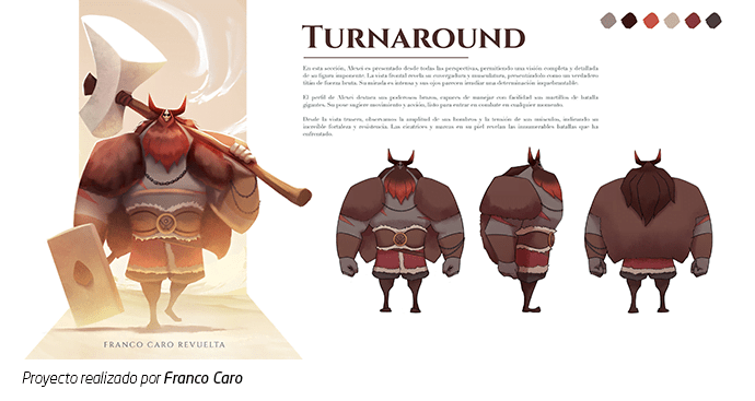 turn around concept art