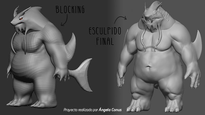 monstruos 3D