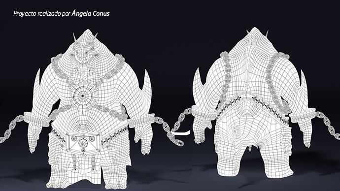 monstruos 3D