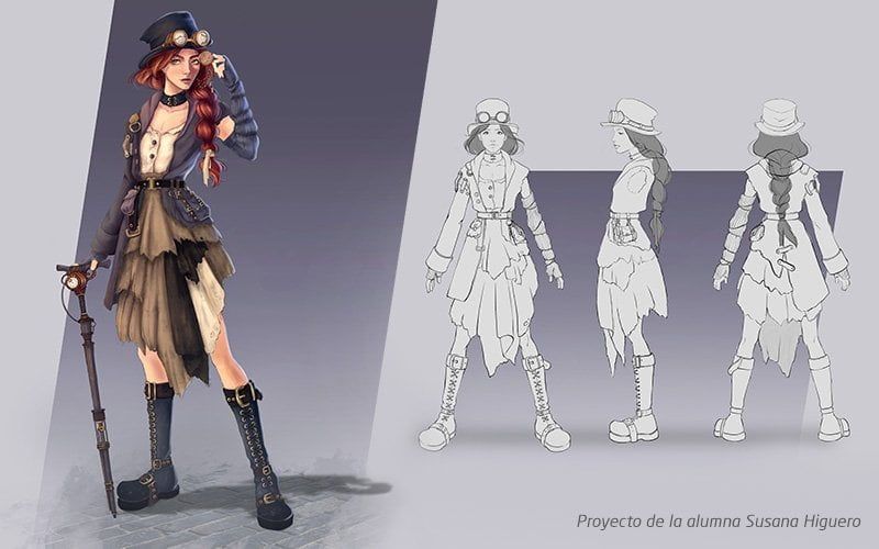 Concept Art y Diseño de personajes