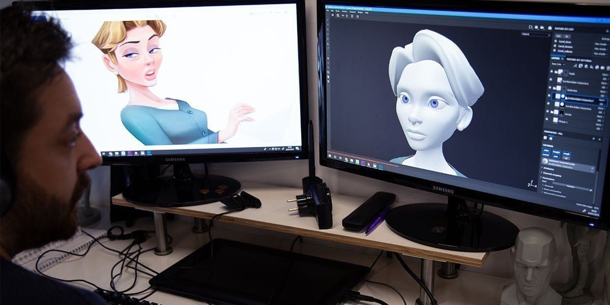 Escuela Nº1 en España de Animación 3D