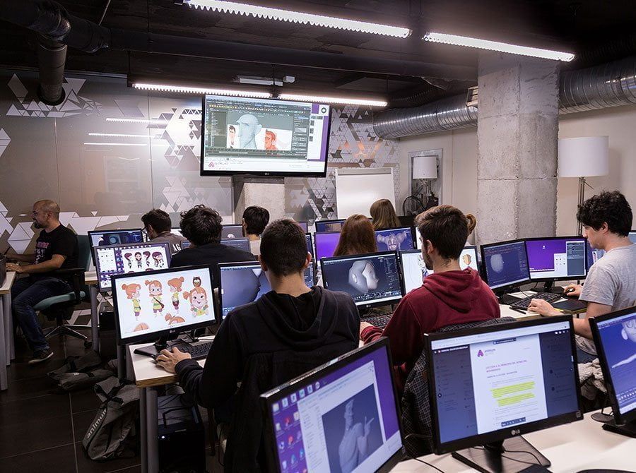 Escuela Nº1 en España de Animación 3D