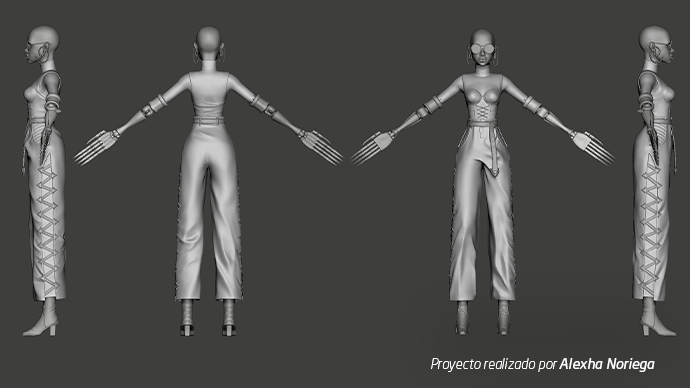 del concept art al modelado 3d