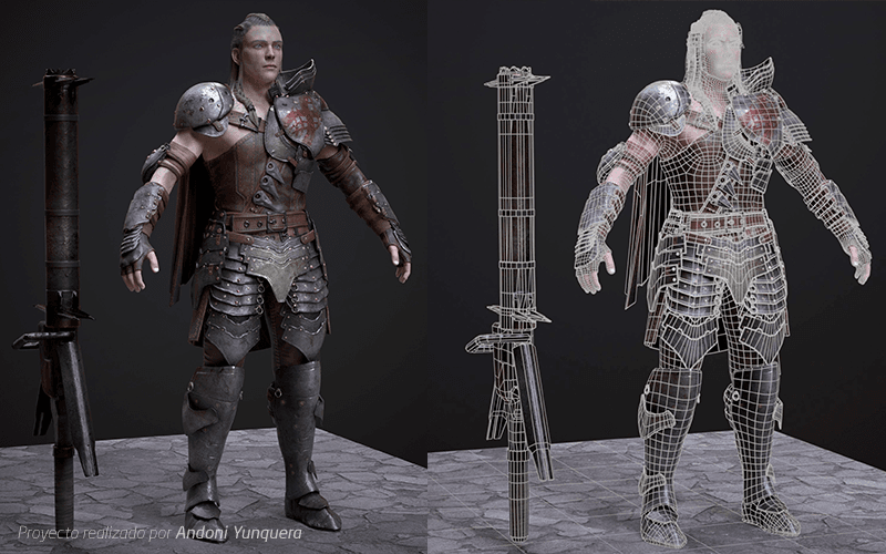 modelado para videojuegos 3d